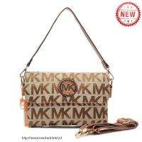 michael kors logo signature groot khaki schoudertas Topje Kopen 5828c717